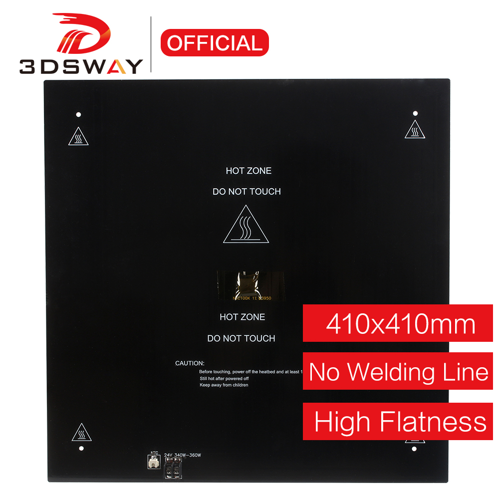 3D Printing Warehouse - 3DSWAY Bagian Printer 3D 410X410Mm 24V