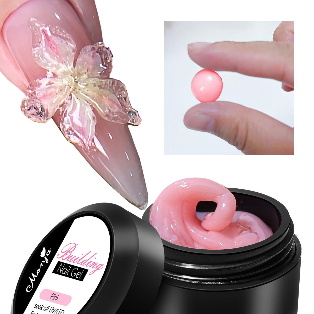 3D Printing Epoxy Resin - Gel manikur kuku bening tanpa lengket