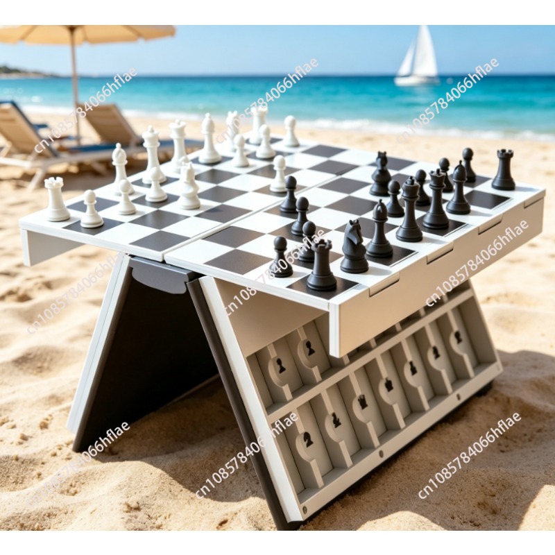 3D Printing Chess - Buku Catur Magnetik Lipat 3D Baru,