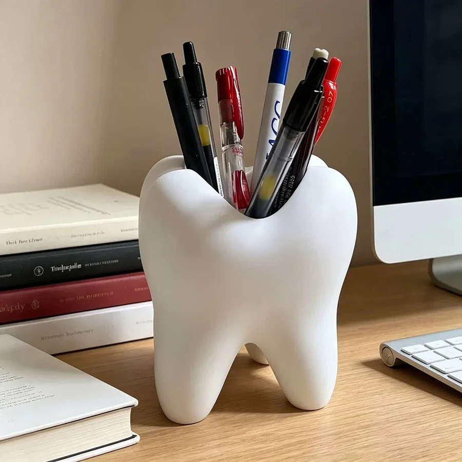 3D Printing Orthodontics - Rak penyimpanan sikat gigi kreatif berbentuk