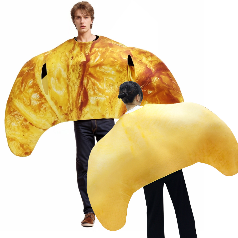 3D Printing In Food - Kostum Croissant Roti Kostum Cosplay Karnaval