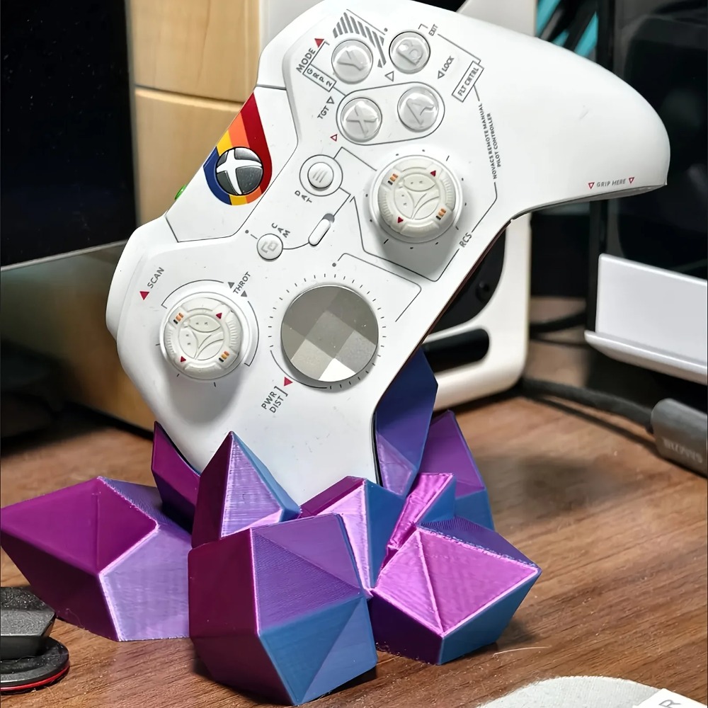 3D Printing Xbox Controller Holder - Penyangga Kontroler Game Kristal Cetak 3D