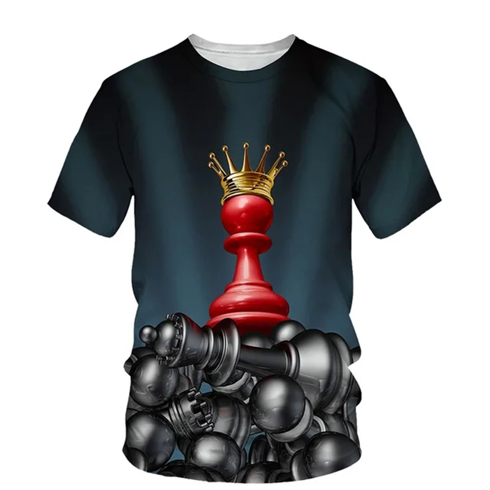 3D Printing Chess - Kaos Cetak 3D Summer Chess Streetwear