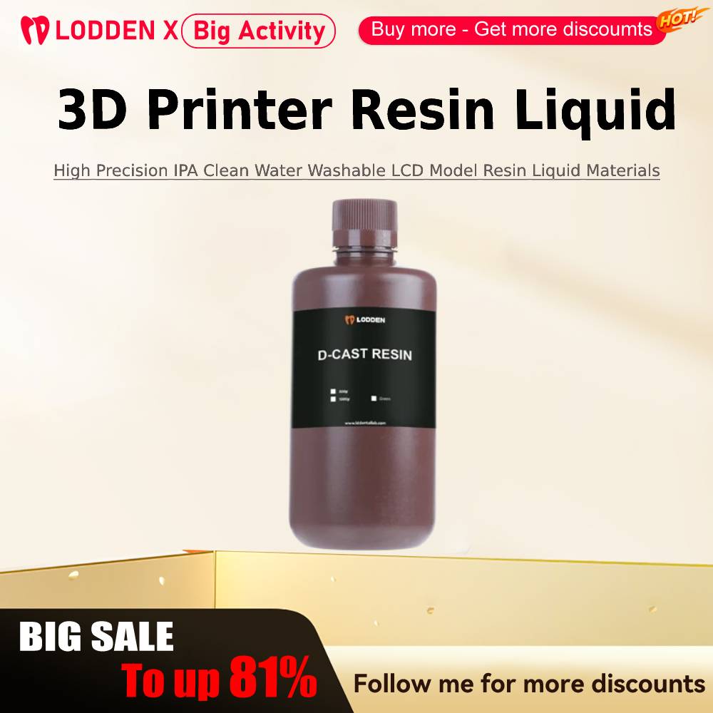 3D Printing News - Lodden 3D Printer Cairan Resin 385/405nm