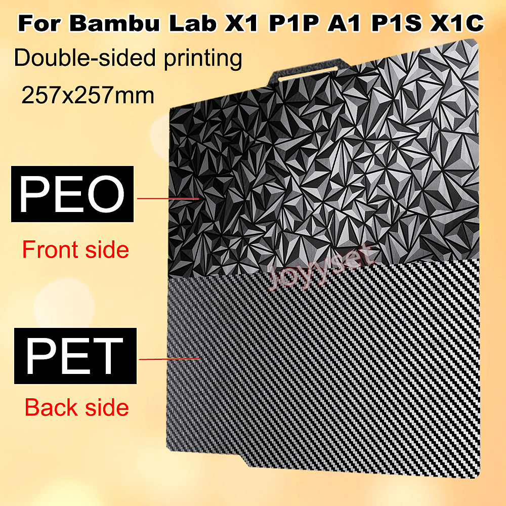 3D Printing X1 Carbon - PEO PET Untuk Bambu Lab X1
