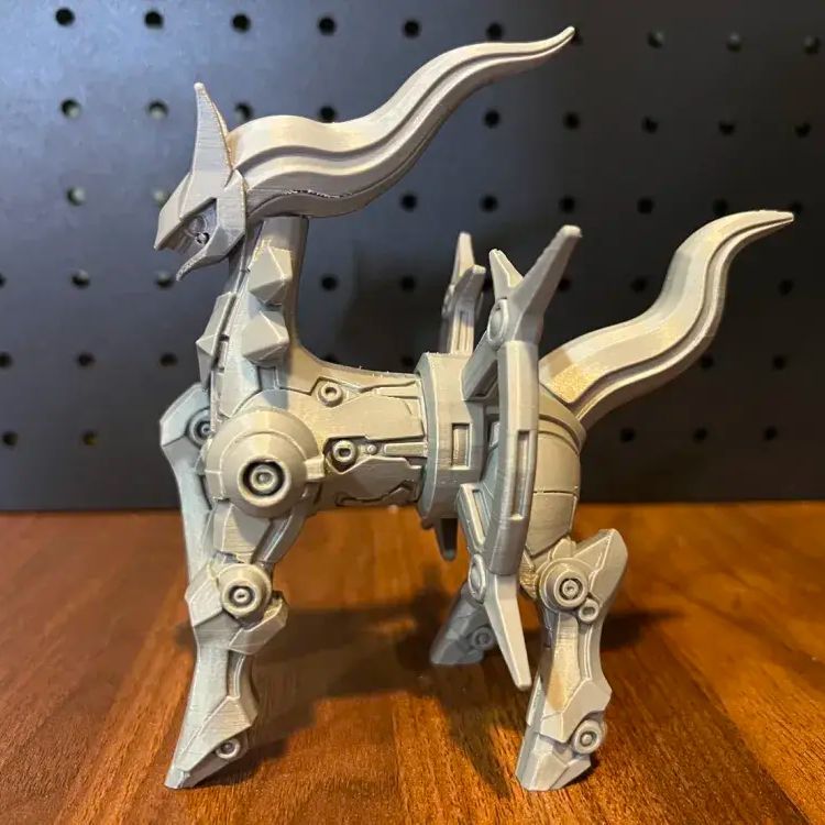 3D Printing Model - Model Gaya Mecha Arceus Mekanik Cetak