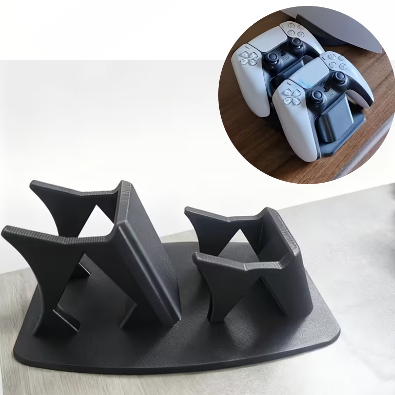 3D Printing Xbox Controller Holder - Tempat Penyimpanan Kontroler Game Rak Ganda