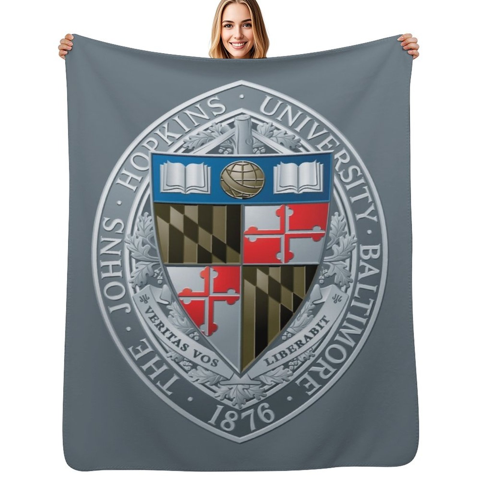 3D Printing Icon - Selimut Ikon Universitas Johns Hopkins Selimut
