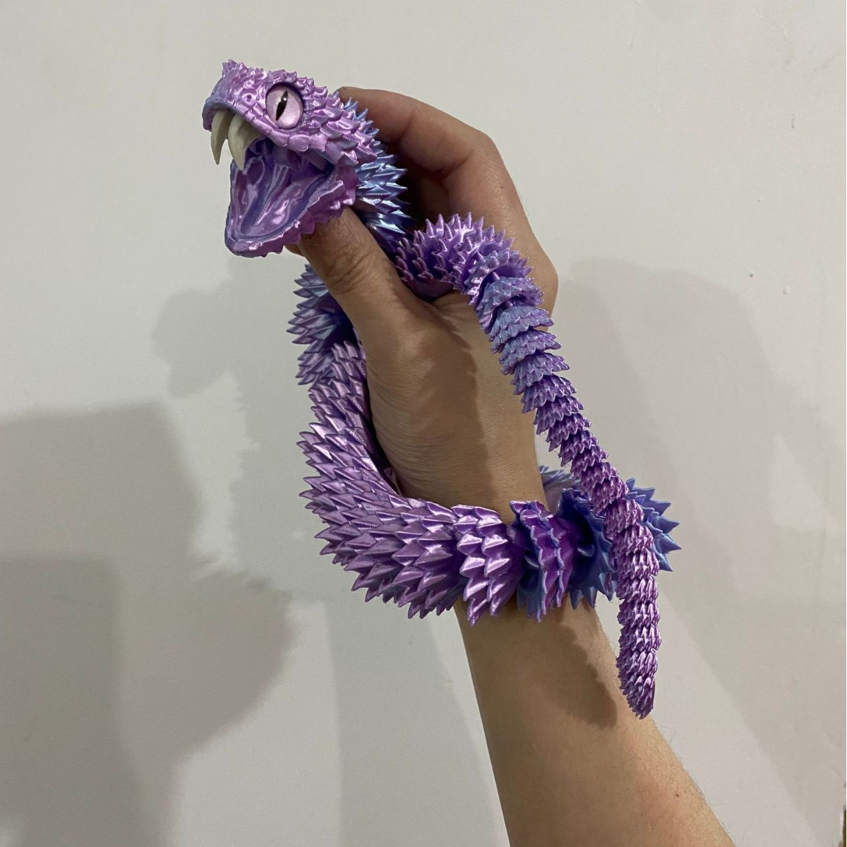 3D Printing Orthodontics - 30/45/60Cm Mainan Ular Artikulasi Ular Cetak