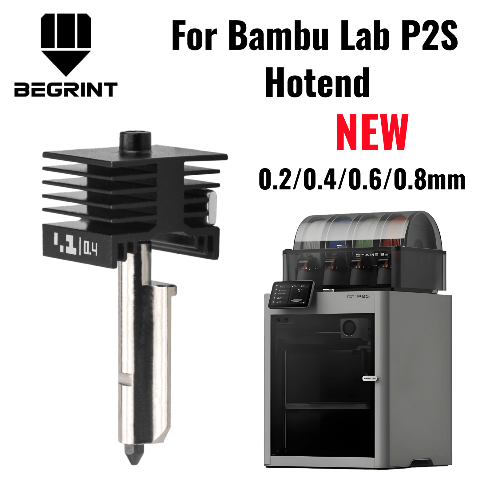 3D Printing News - Untuk Bambu Lab P2S X2D Hotend