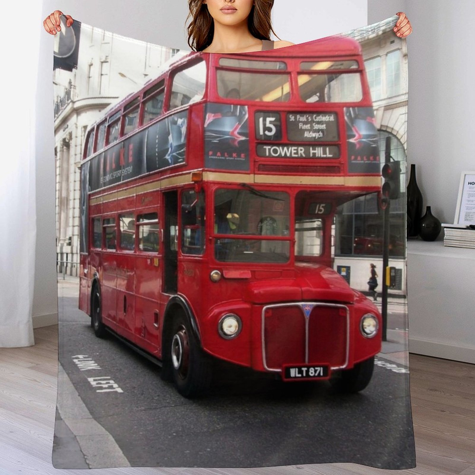 3D Printing Icon - Routemaster - Selimut Ikon Omnibus, Selimut
