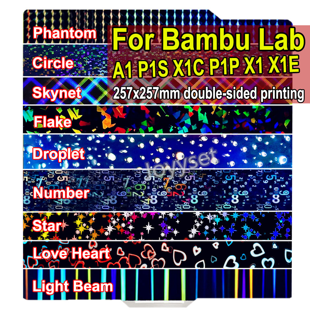 Plat Cetak X1C A1 untuk Bambu  - 3D Printing X1 Carbon ulasan dan harga