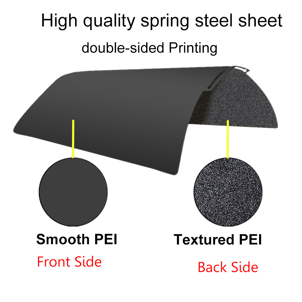 Lembaran Baja Pegas PEI Dua Si - 3D Printing X1 Carbon ulasan dan harga