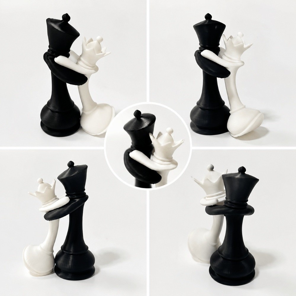 Patung Catur Cetak 3D Dekorasi - 3D Printing Chess ulasan dan harga
