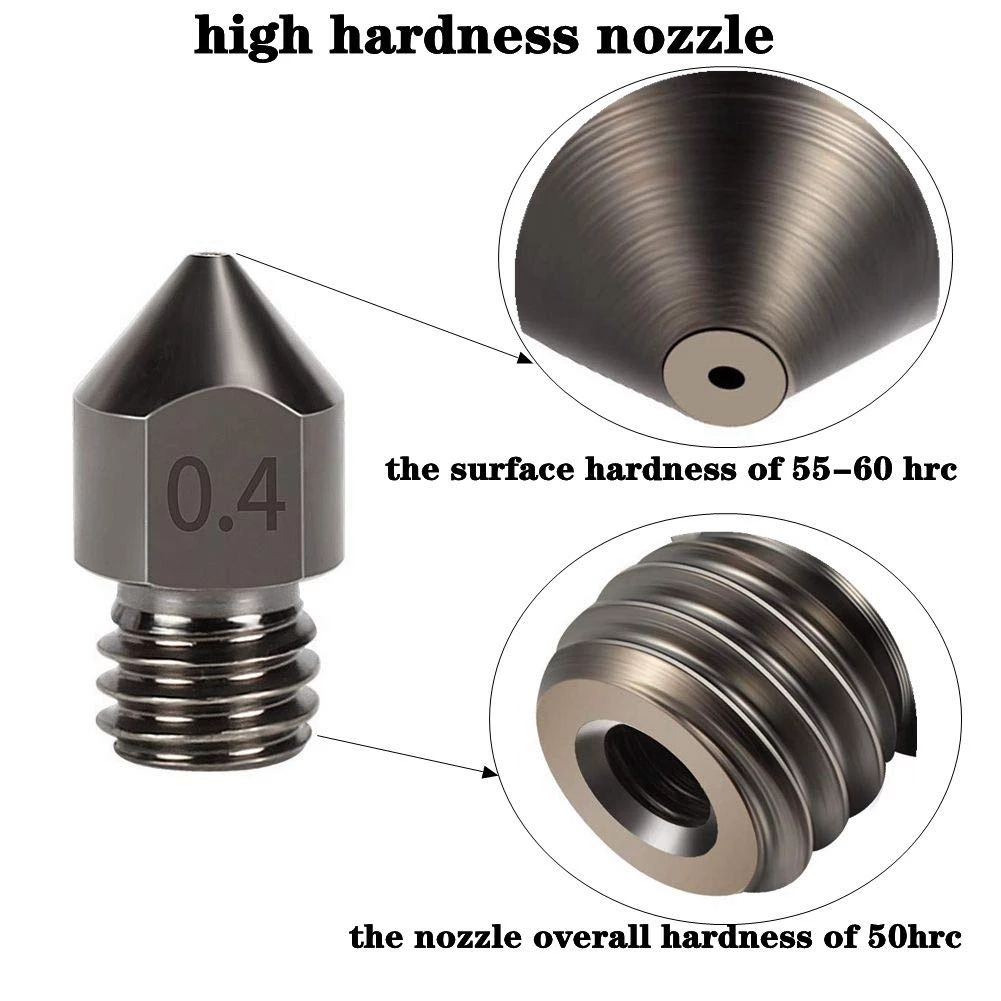 Nosel Baja Super Keras MK8 5 B - 3D Printing News ulasan dan harga