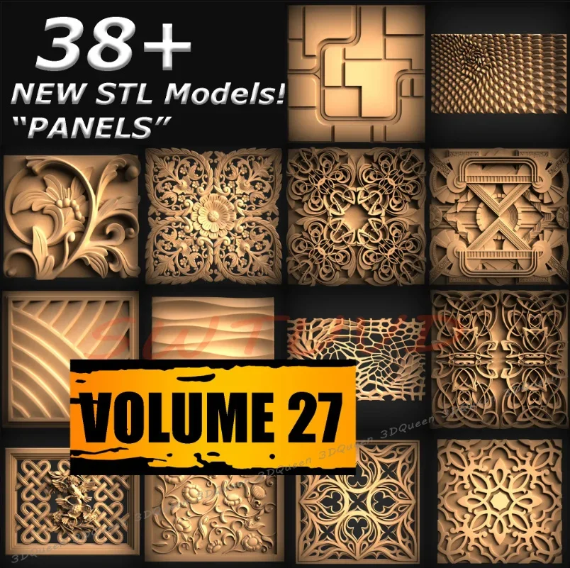 38 + Panel STL koleksi File mo - 3D Printing File Stl ulasan dan harga