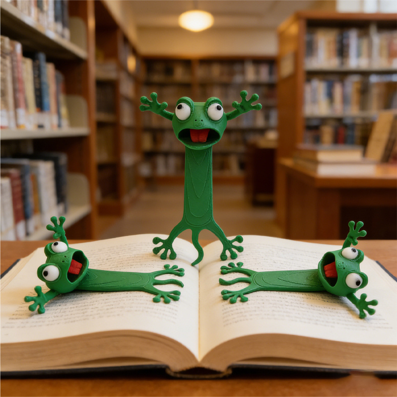 Penanda Buku Katak 3D yang Dic - 3D Printing Enthusiast ulasan dan harga