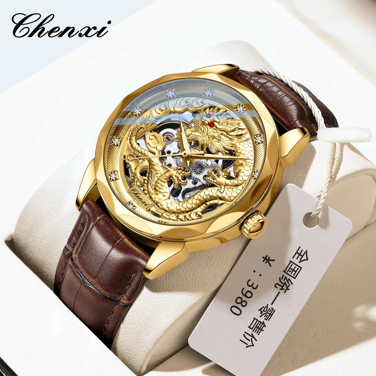 CHENXI 8899 Jam Tangan Pria Me - 3D Printing Watch ulasan dan harga