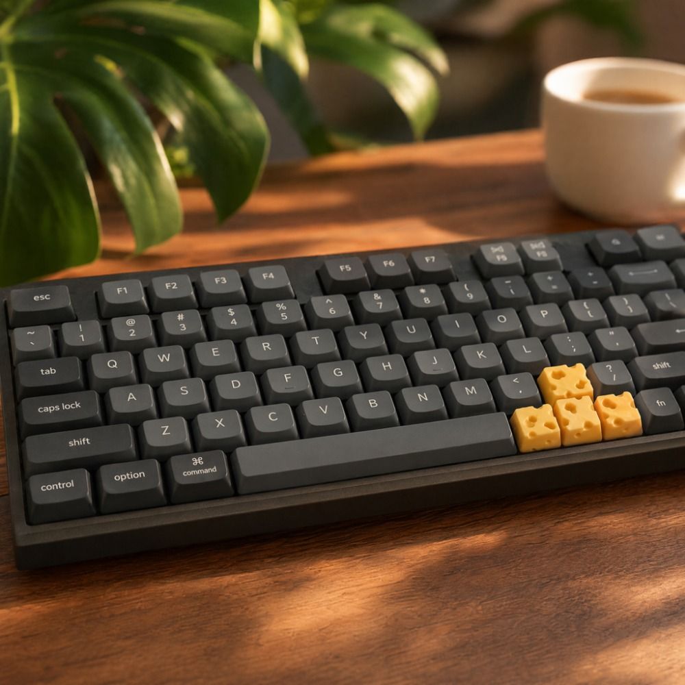4 Buah Keycap Kue Keju Cetak 3 - 3D Printing Chess ulasan dan harga