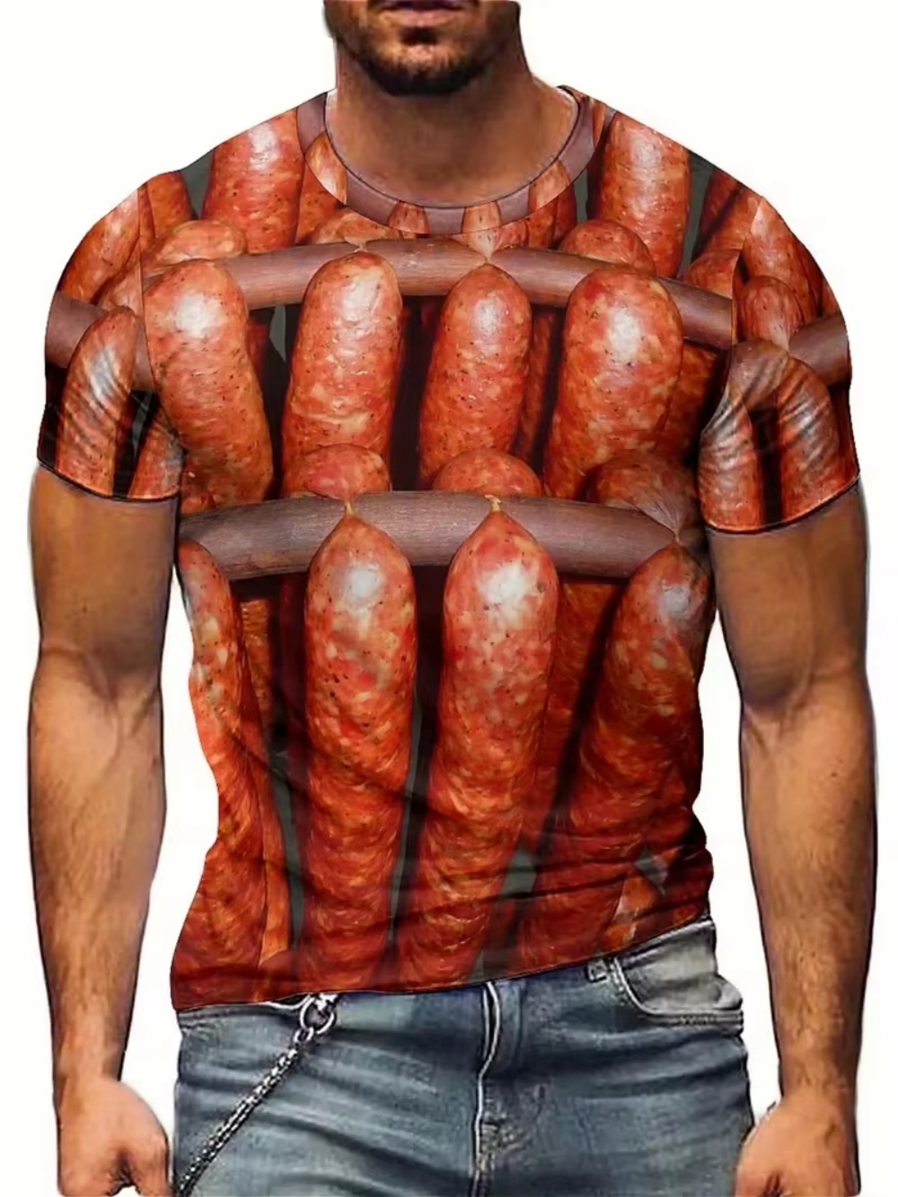 Kaos Pria Terbaru dengan Cetak - 3D Printing In Food ulasan dan harga