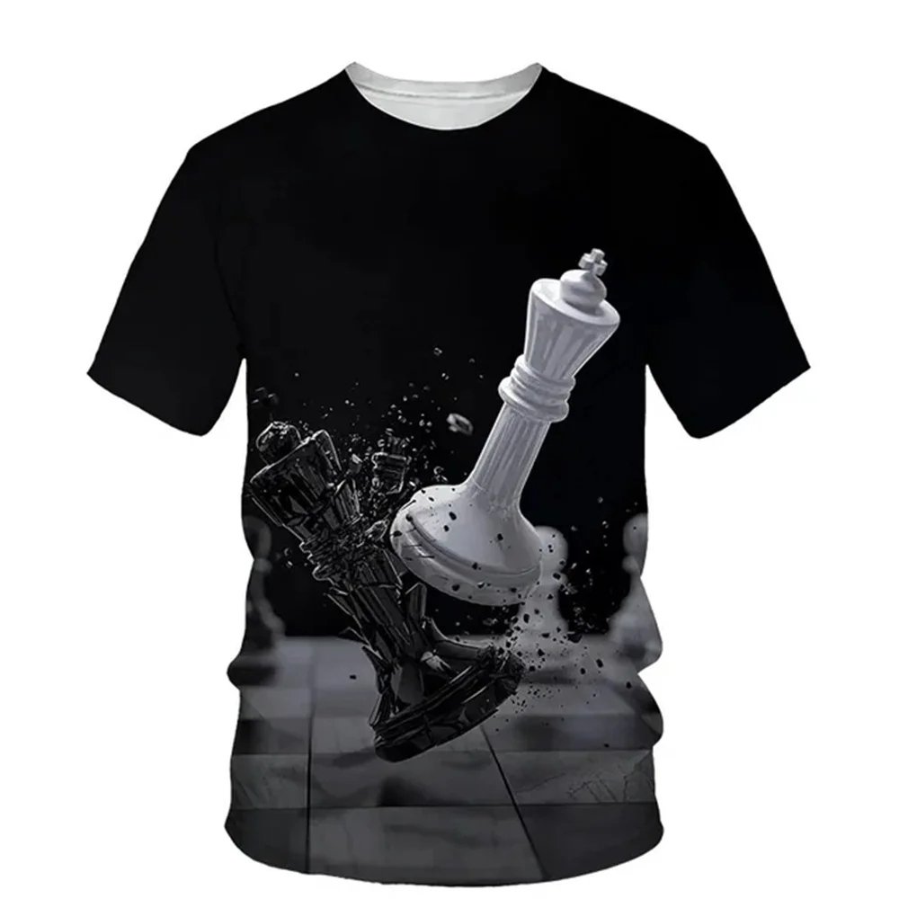 Kaos Cetak 3D Summer Chess Str - 3D Printing Chess ulasan dan harga