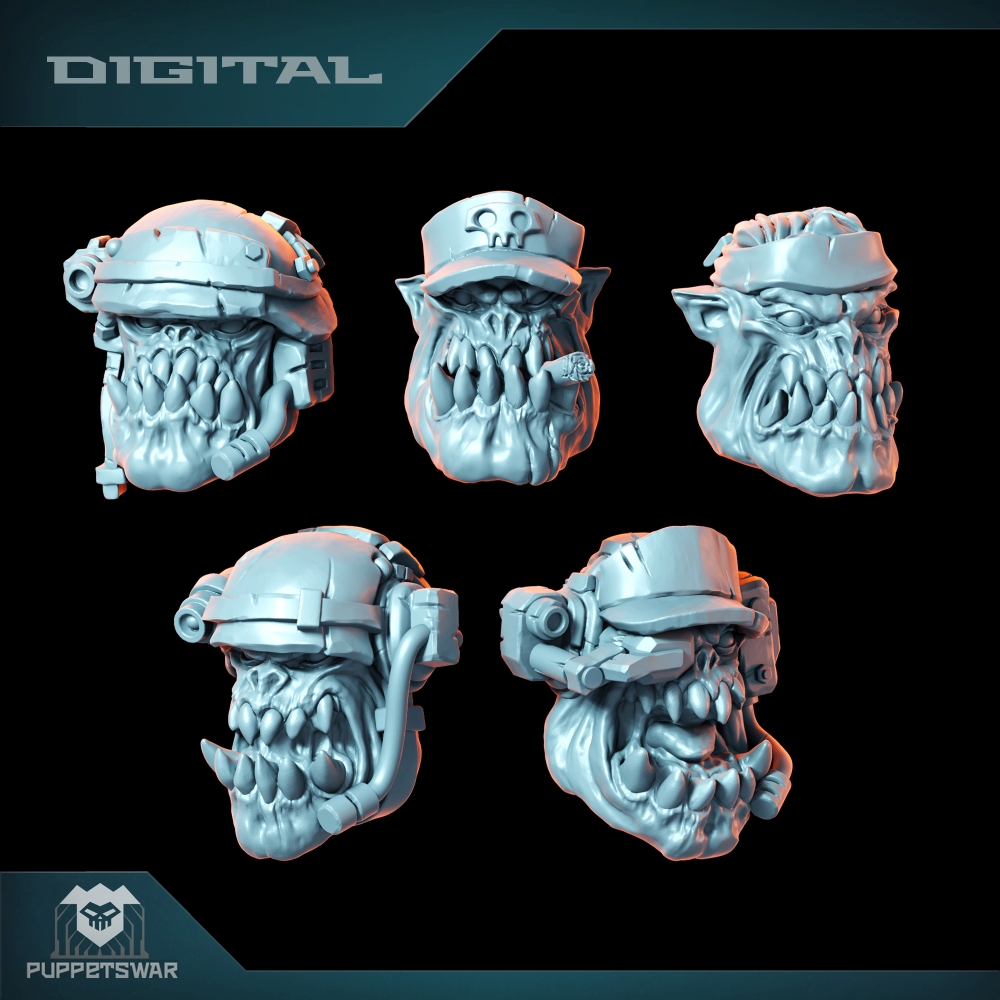 Pasukan Orc Ultimate Badasses, - 3D Printing Model ulasan dan harga