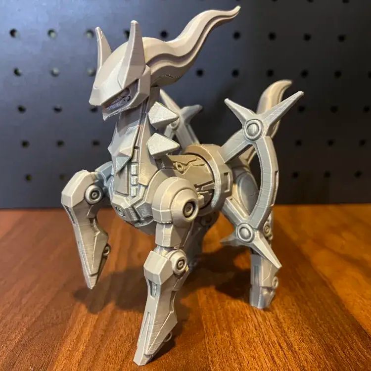 Model Gaya Mecha Arceus Mekani - 3D Printing Model ulasan dan harga