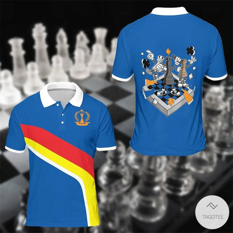 Catur Raja 3D kaus Polo cetak  - 3D Printing Chess ulasan dan harga