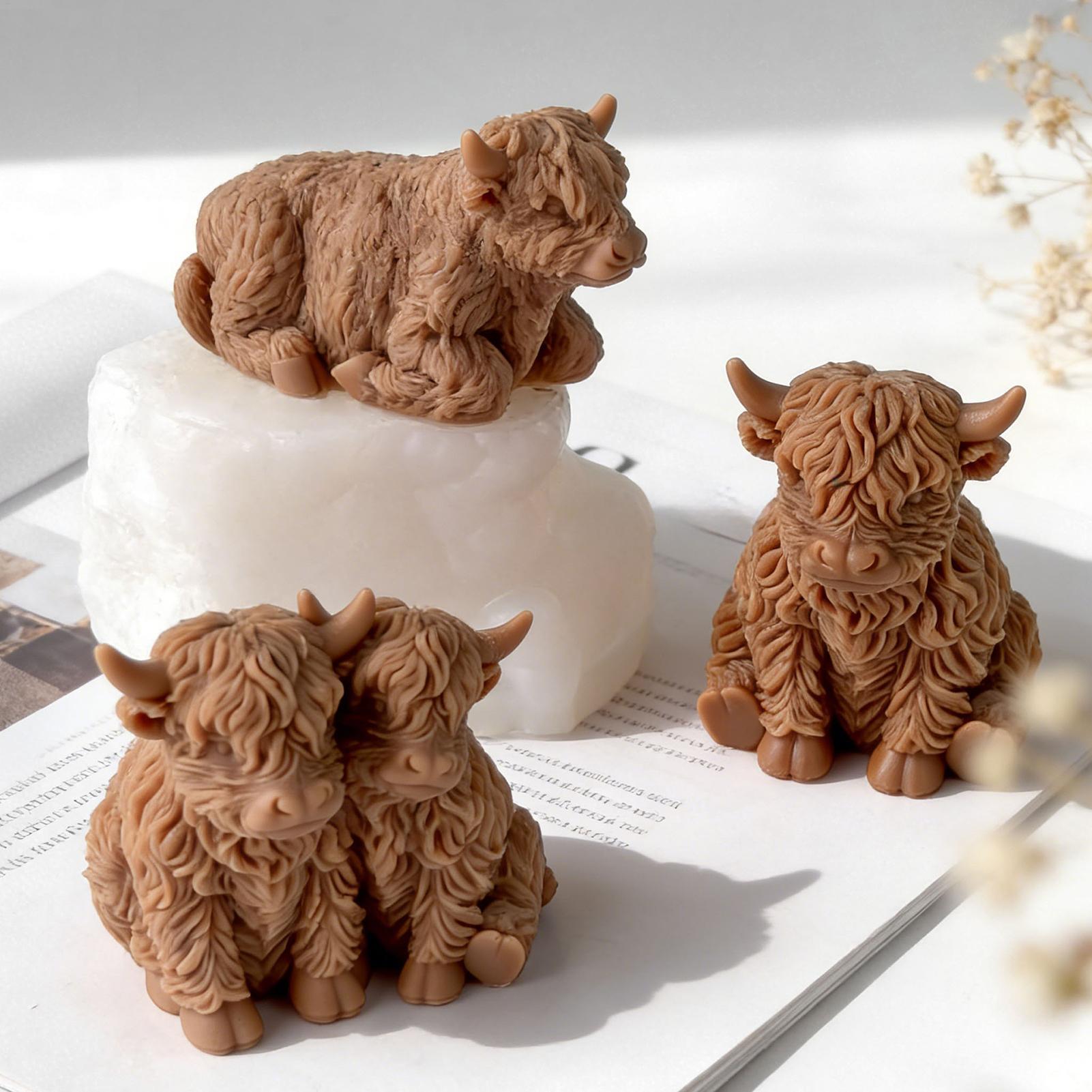 Cetakan Silikon Sapi Highland  - 3D Printing Epoxy Resin ulasan dan harga