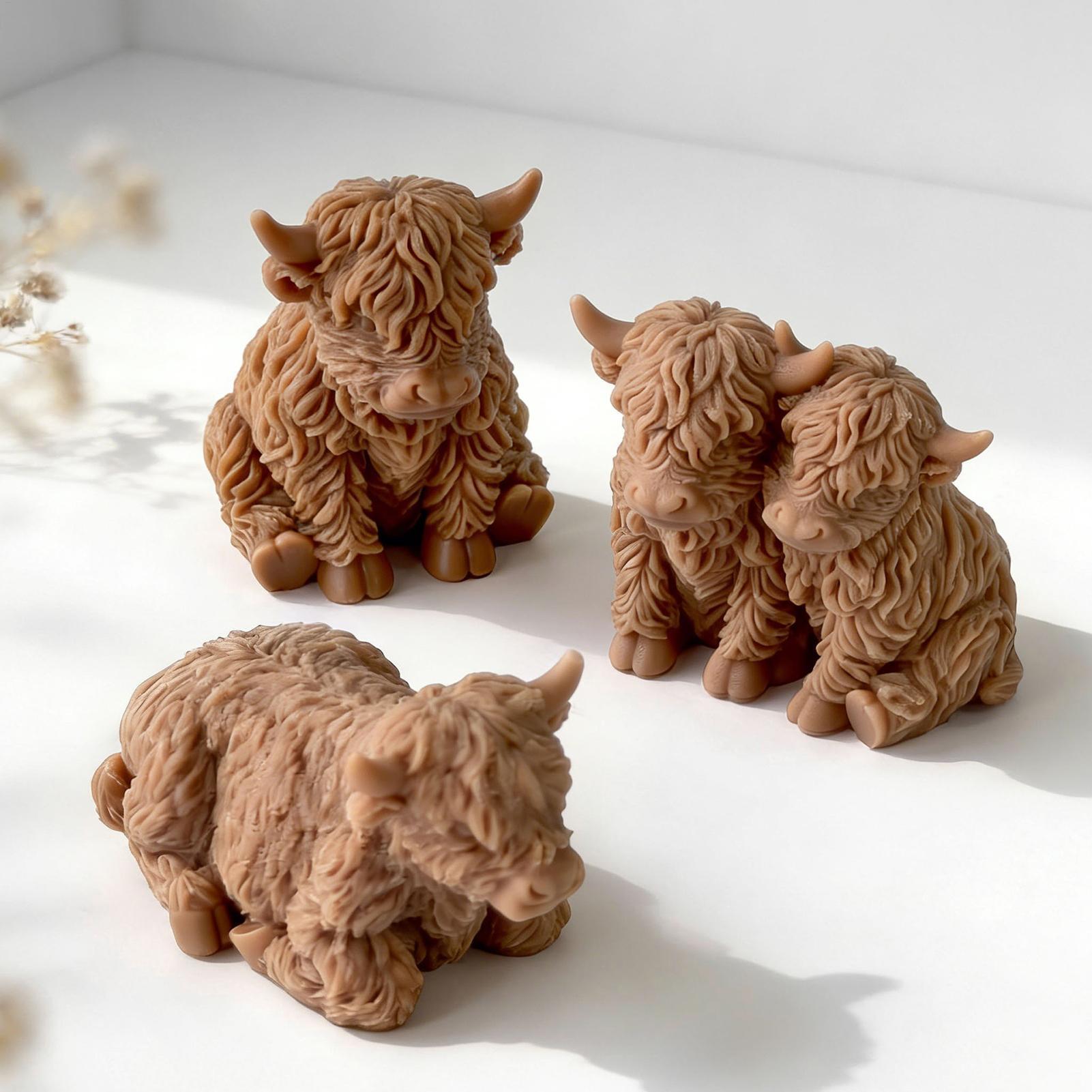 Cetakan Silikon Sapi Highland  - 3D Printing Epoxy Resin ulasan dan harga