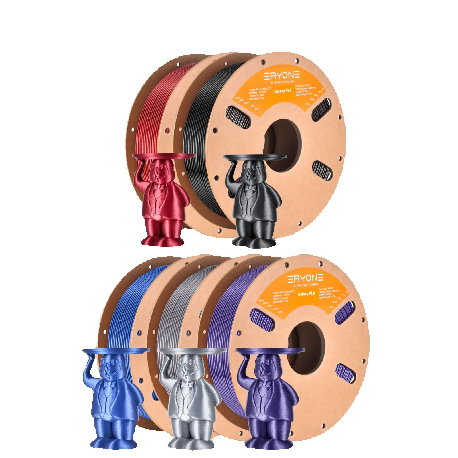 Eryone Filamen Pla Glitter Pri - Pla Filament 1.75Mm ulasan dan harga