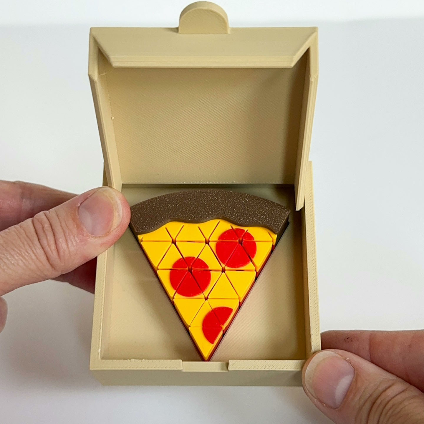 Patung Mini Pizza Cetak 3D, Ma - 3D Printing In Food ulasan dan harga