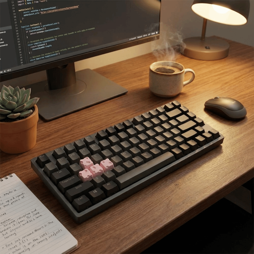 4 Buah Keycap Kue Keju Cetak 3 - 3D Printing Chess ulasan dan harga
