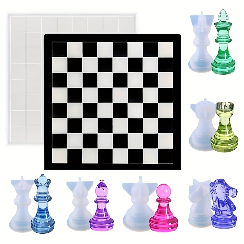 Cetakan Silikon Catur Berkuali - 3D Printing Chess ulasan dan harga