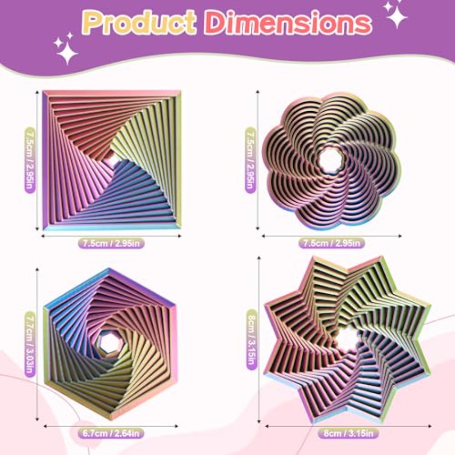 Mainan Fidget Fraktal 3D Print - 3D Printing Model ulasan dan harga