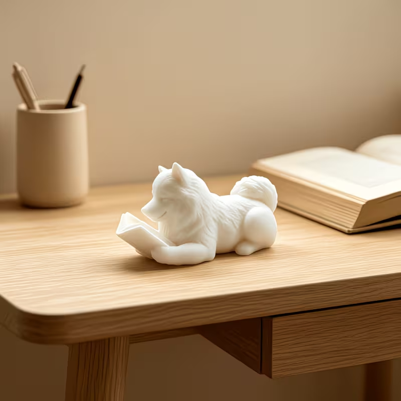 Patung Dekorasi Samoyed, Figur - 3D Printing Enthusiast ulasan dan harga