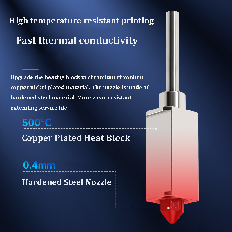 Printer 3D Hotend Kit untuk Ba - 3D Printing X1 Carbon ulasan dan harga