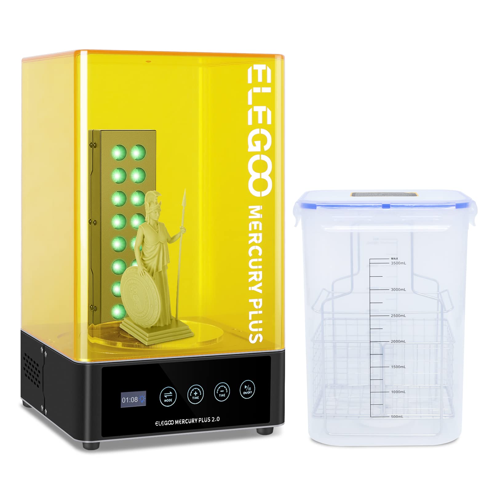 ELEGOO Plus 2.0 Wash and Cure  - 3D Printing Model ulasan dan harga