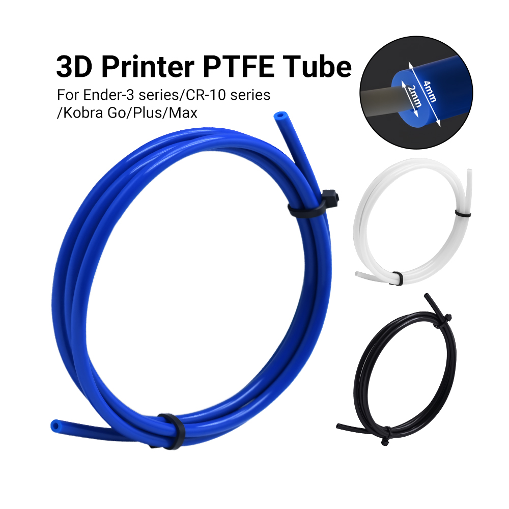 1M tabung PTFE 2x4mm MK8 ujung - Pla Filament 1.75Mm ulasan dan harga