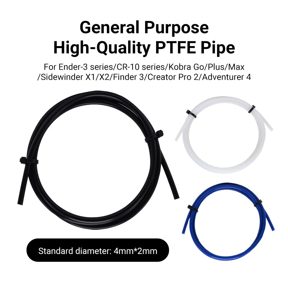 1M tabung PTFE 2x4mm MK8 ujung - Pla Filament 1.75Mm ulasan dan harga