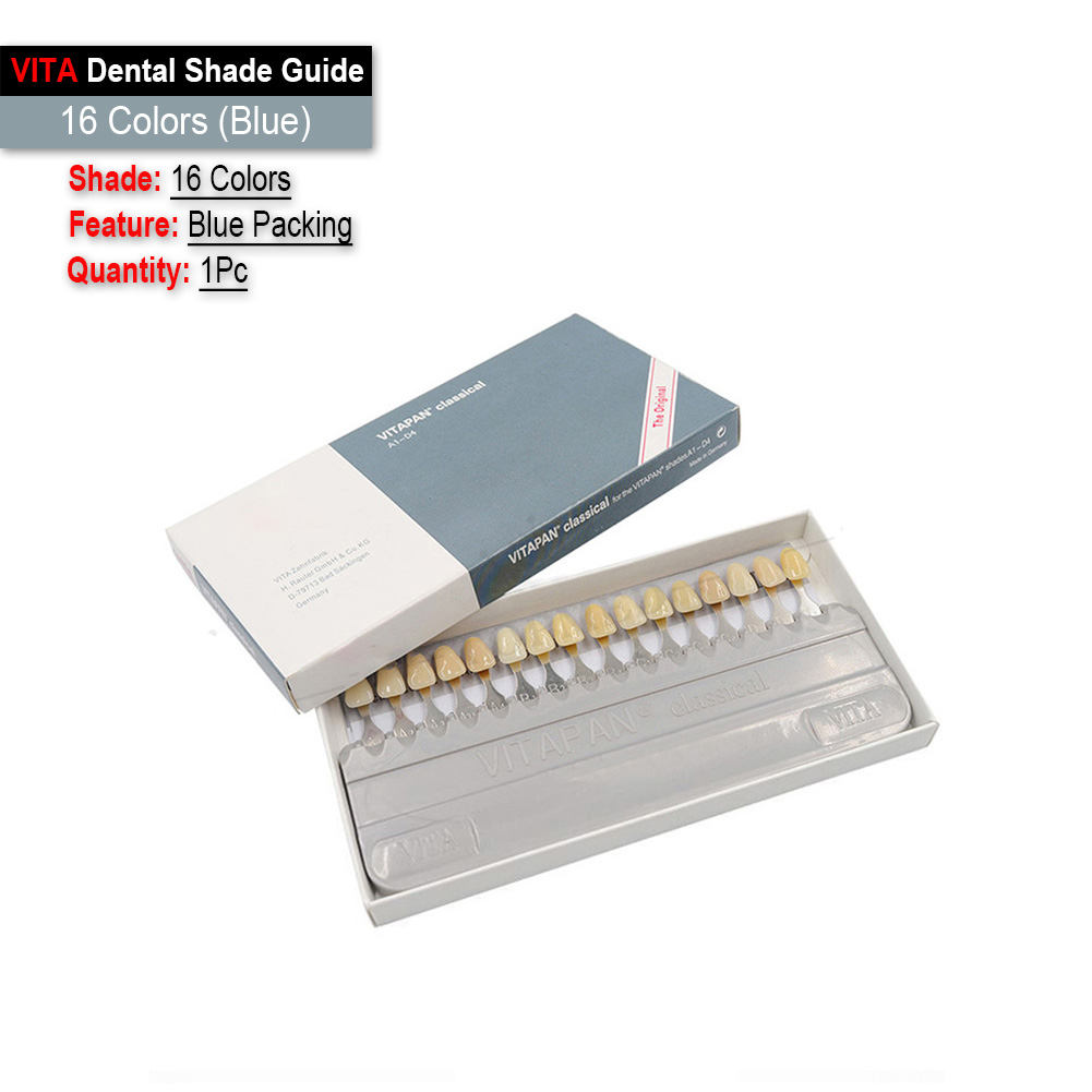 VITA 3D Toothguide 16/29 Warna - 3D Printing Orthodontics ulasan dan harga