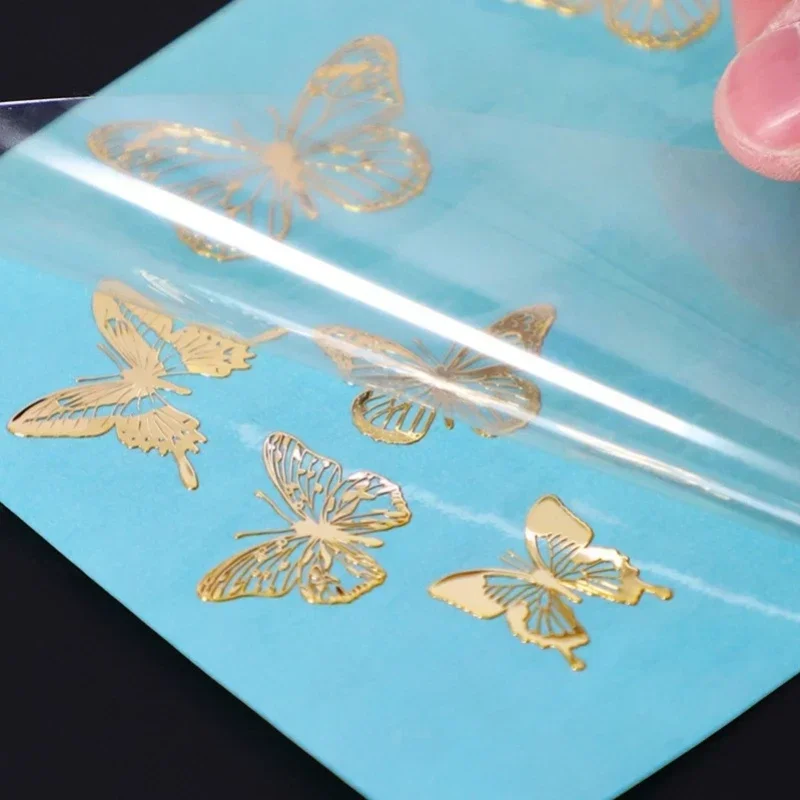 100PCS Stiker Transfer 3D Kust - 3D Printing In Food ulasan dan harga