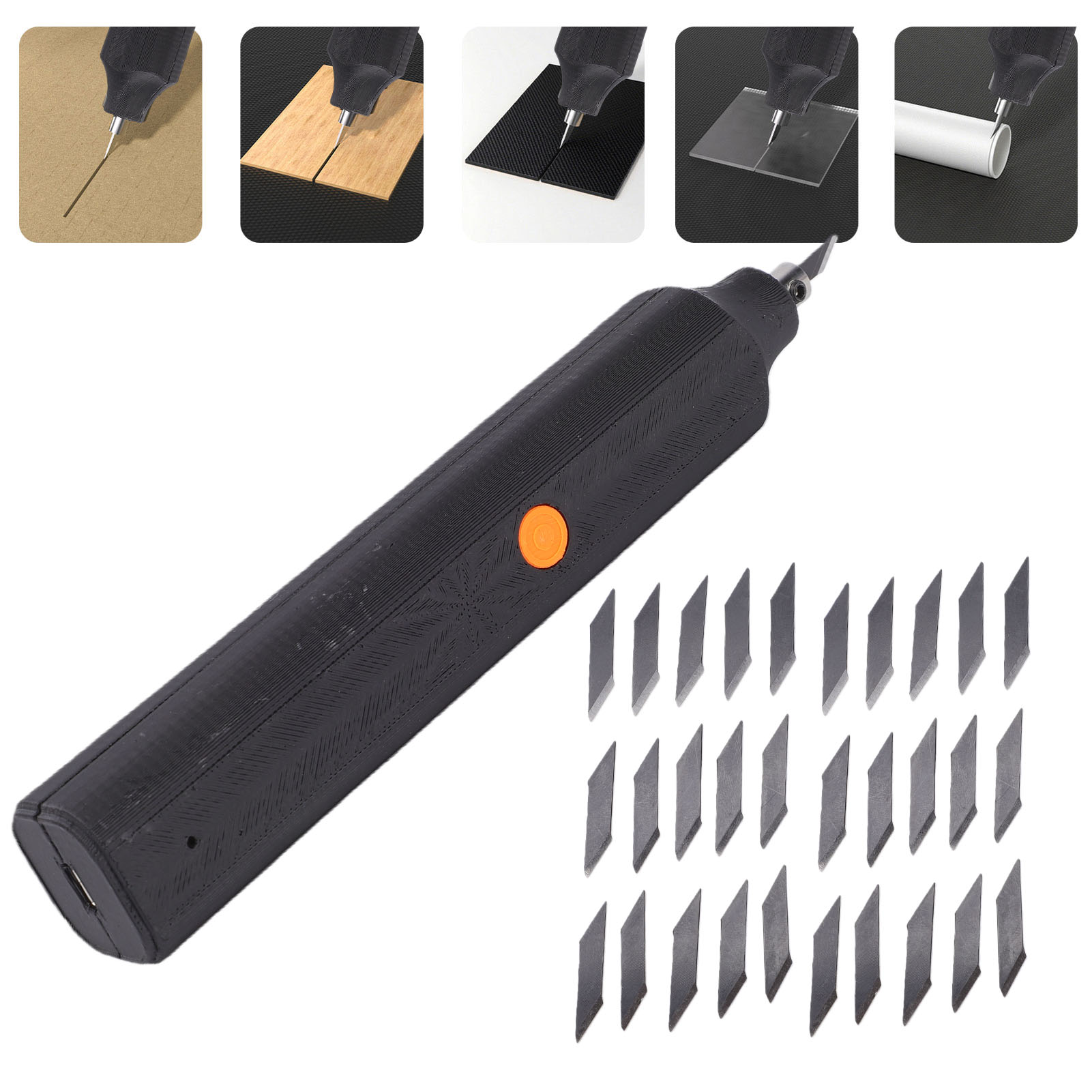 Pemotong Ultrasonik 40kHz deng - 3D Printing Model ulasan dan harga