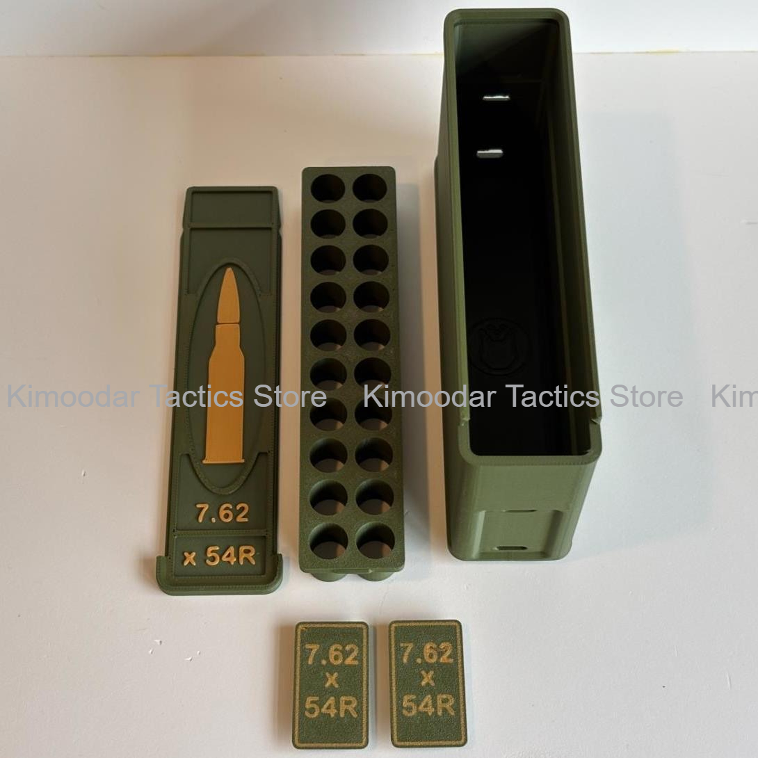 Kotak Penyimpanan Peluru 7.62  - 3D Printing Enthusiast ulasan dan harga