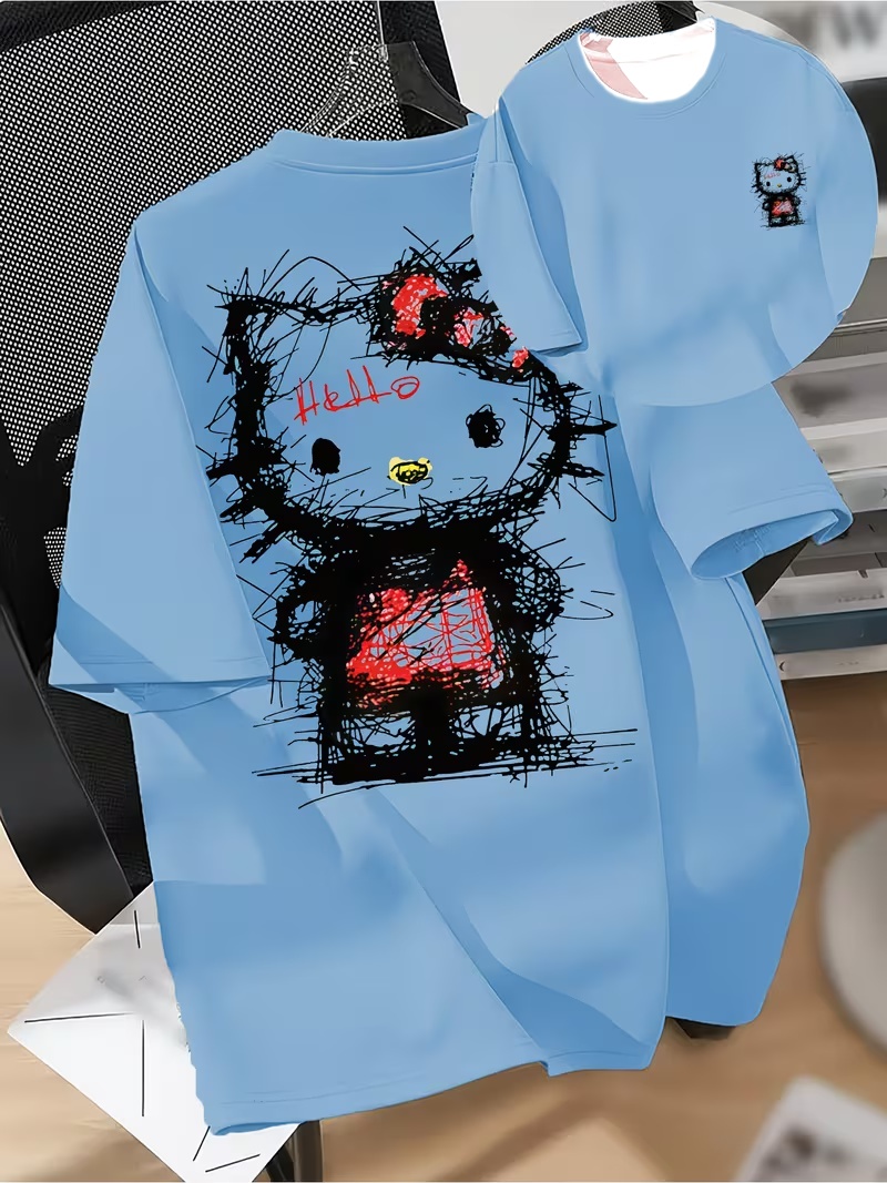 Kaos Oversize Cetak 3D Grafiti - 3D Printing Enthusiast ulasan dan harga