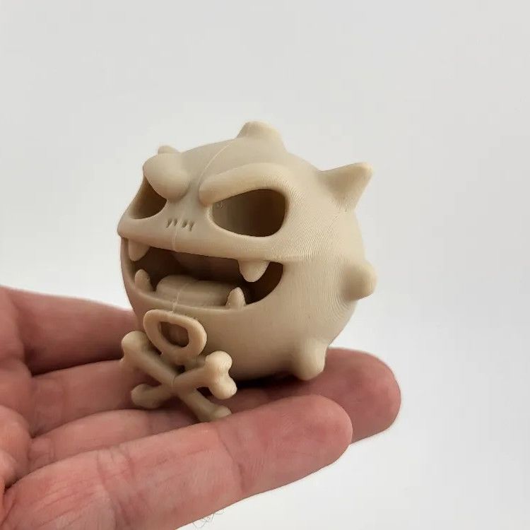 Figur Fosil Tengkorak Pokémon  - 3D Printing Model ulasan dan harga