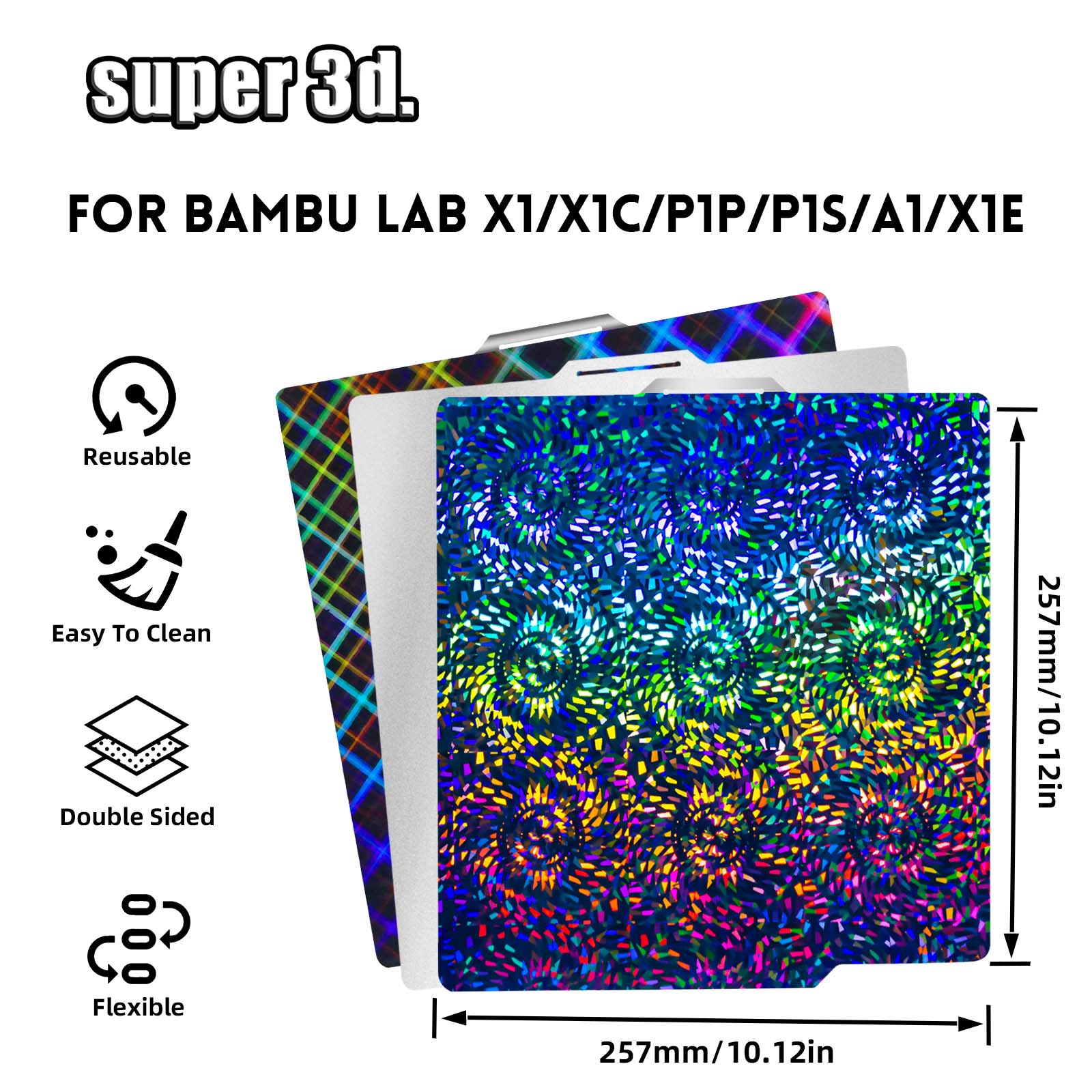 Pelat Cetak P2S untuk Bambu La - 3D Printing X1 Carbon ulasan dan harga